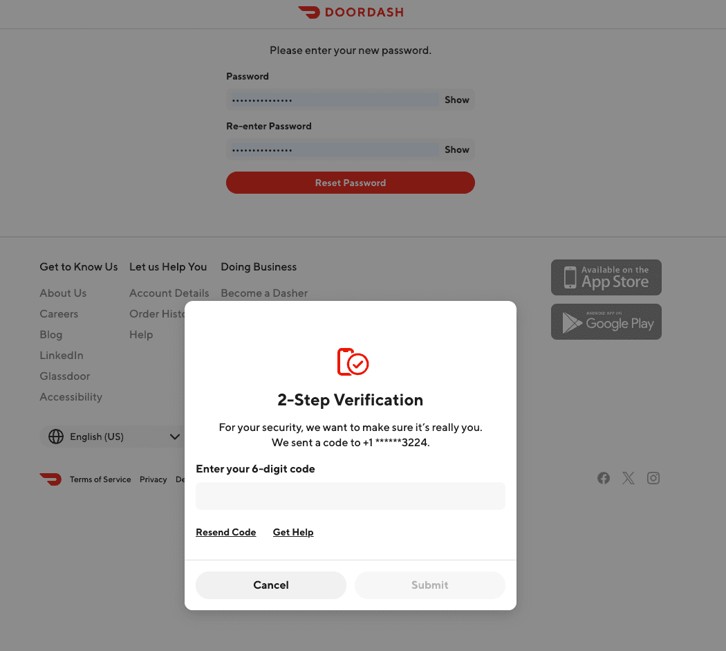 2FA with wrong phone number